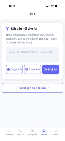 Thi Thử Online screenshot
