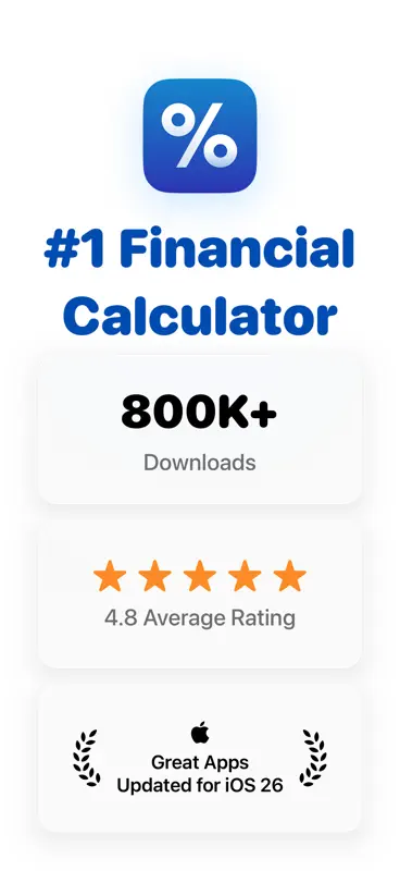 Financial Calculator: Percent screenshot 10 of 10