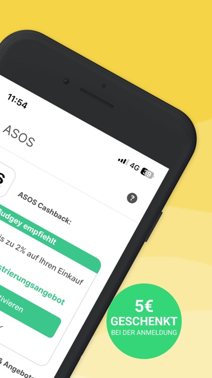 Budgey : Cashback & Gutscheine