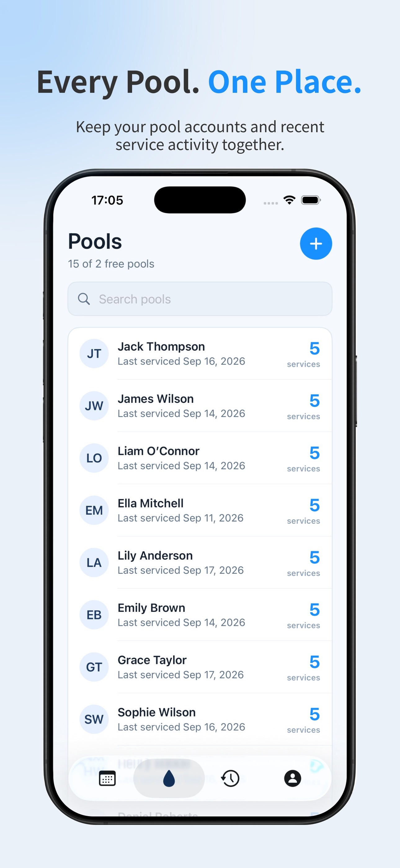 Screenshot 2 of Pool Route Book: Pool Service