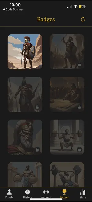 ZEUS Gym Logger screenshot 2