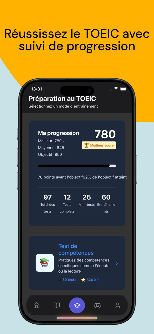 Screenshot #2 pour English Mastery - TOEIC, IELTS
