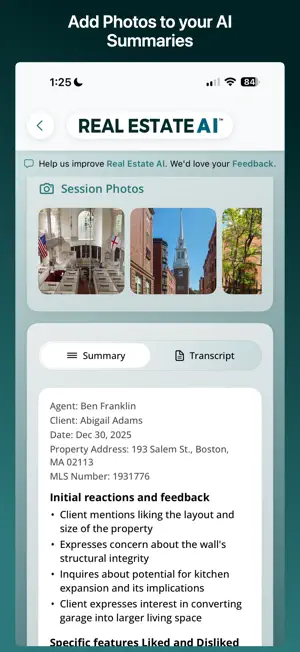 RealEstateAI: Notes & Meetings screenshot 2