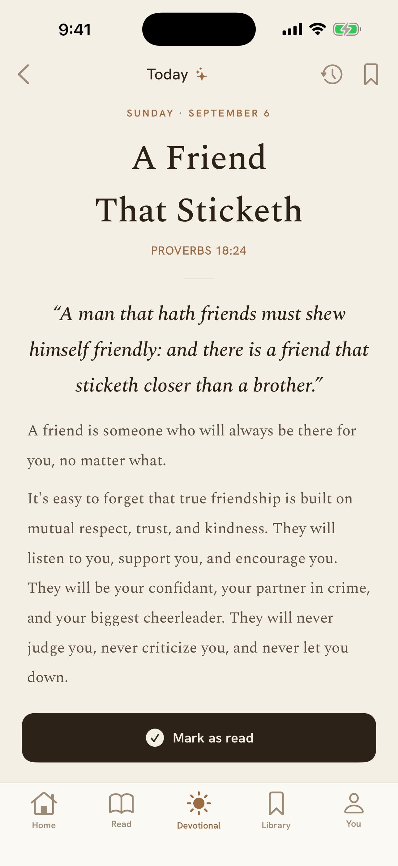 Screenshot 1 of Sanctuary: KJV Bible
