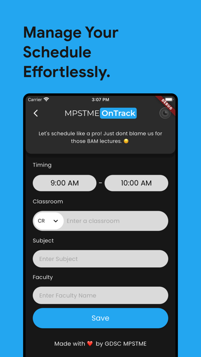 MPSTME OnTrack Screenshot 2 - AppWisp.com MPSTME OnTrack Screenshot 2 - AppWisp.com