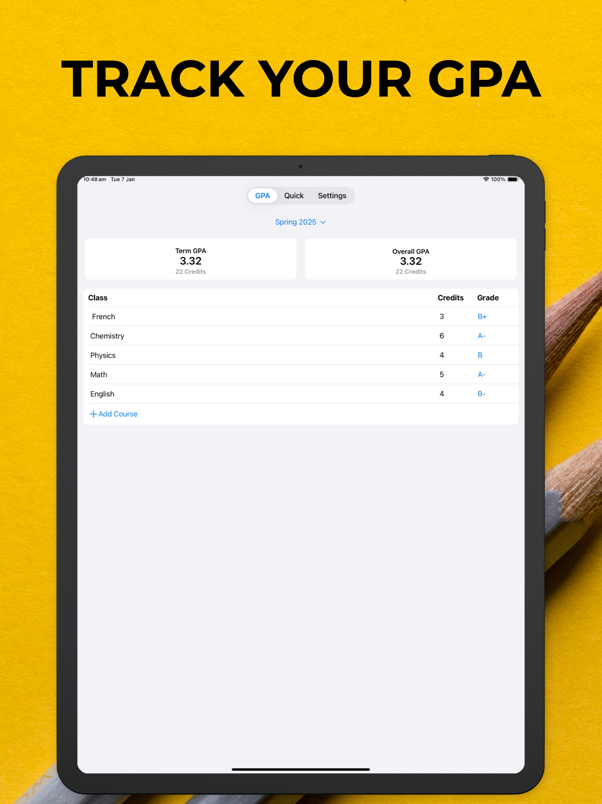 GPA Calculator