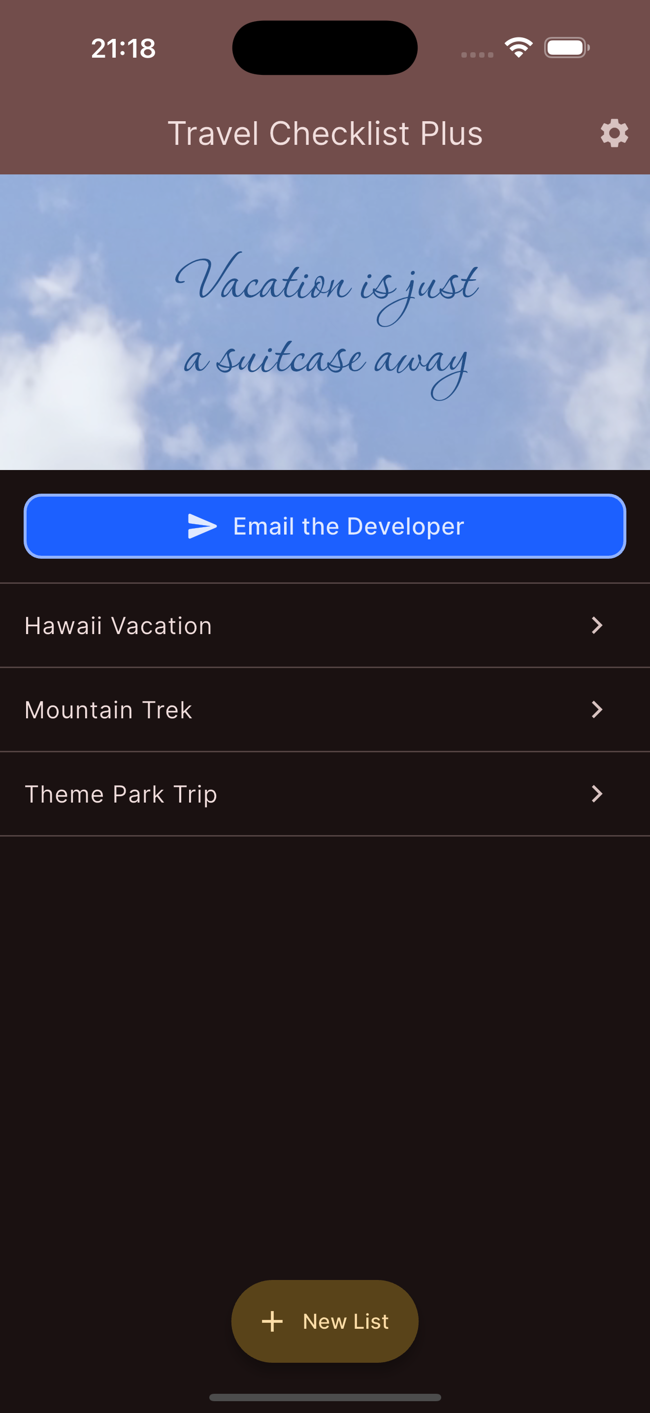 Travel Checklist Plus screenshot 4