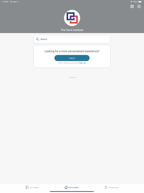 App screenshot