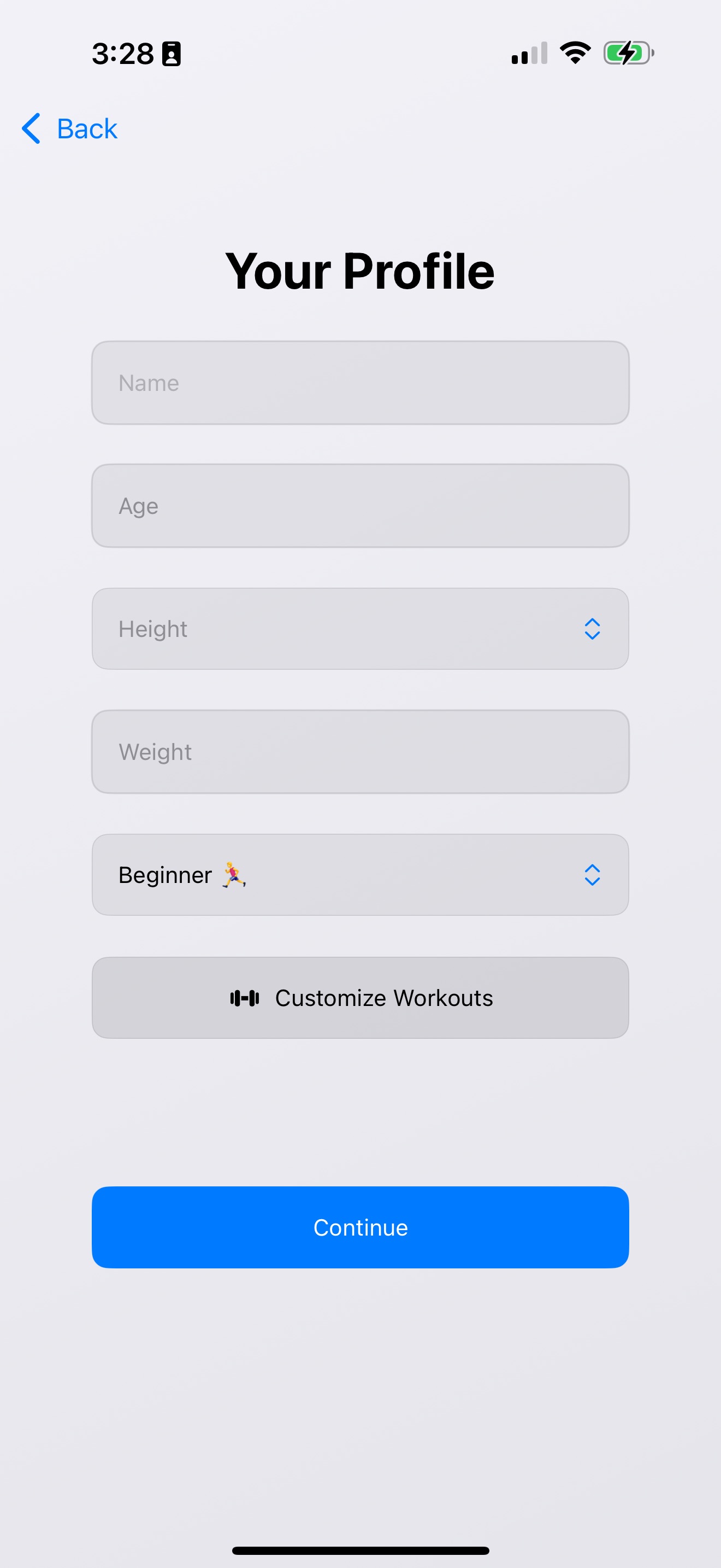 Fitness Buddy! screenshot 3