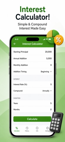 Interest Calculator Manager Screenshot 2 of 10