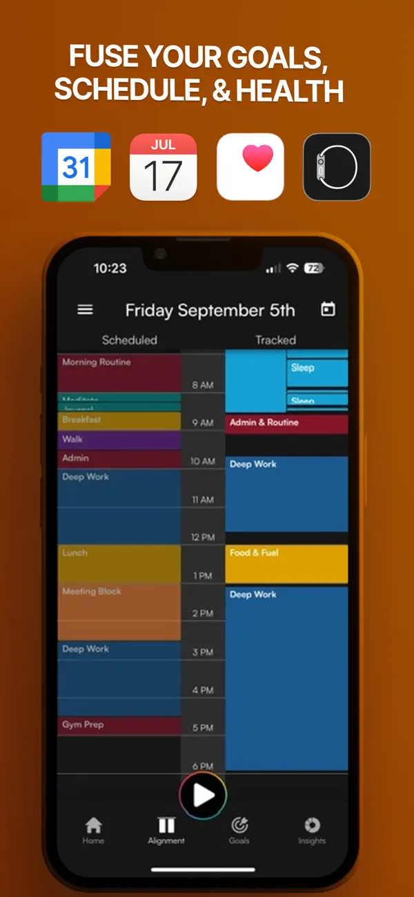 #4. TimeAlign: Schedule & Track (iOS) 由: Mister Juicy Lemons LLC