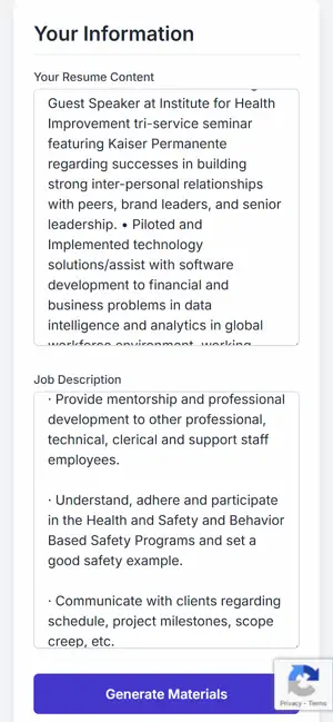 The Top Applicant: AI Resume screenshot 3