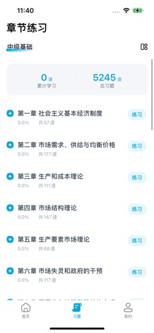 经济师准题汇-初中高级经济师题库大师 screenshot