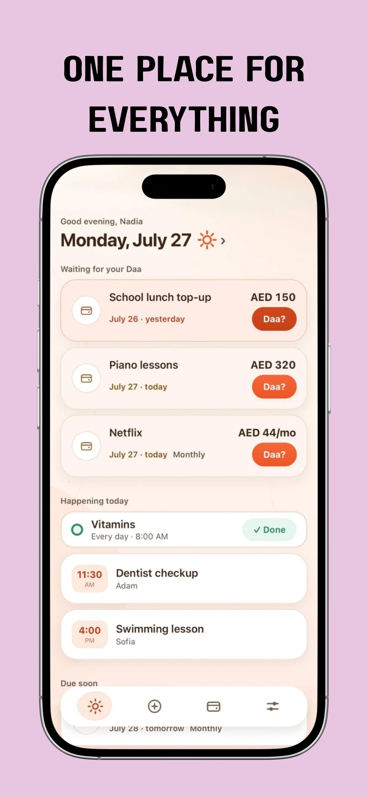 Daa! — Family Reminders screenshot 4