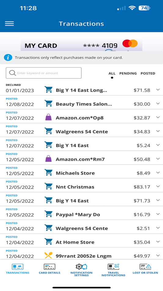 #2. FreedomCU Card Control (iOS) Ved: Freedom Credit Union