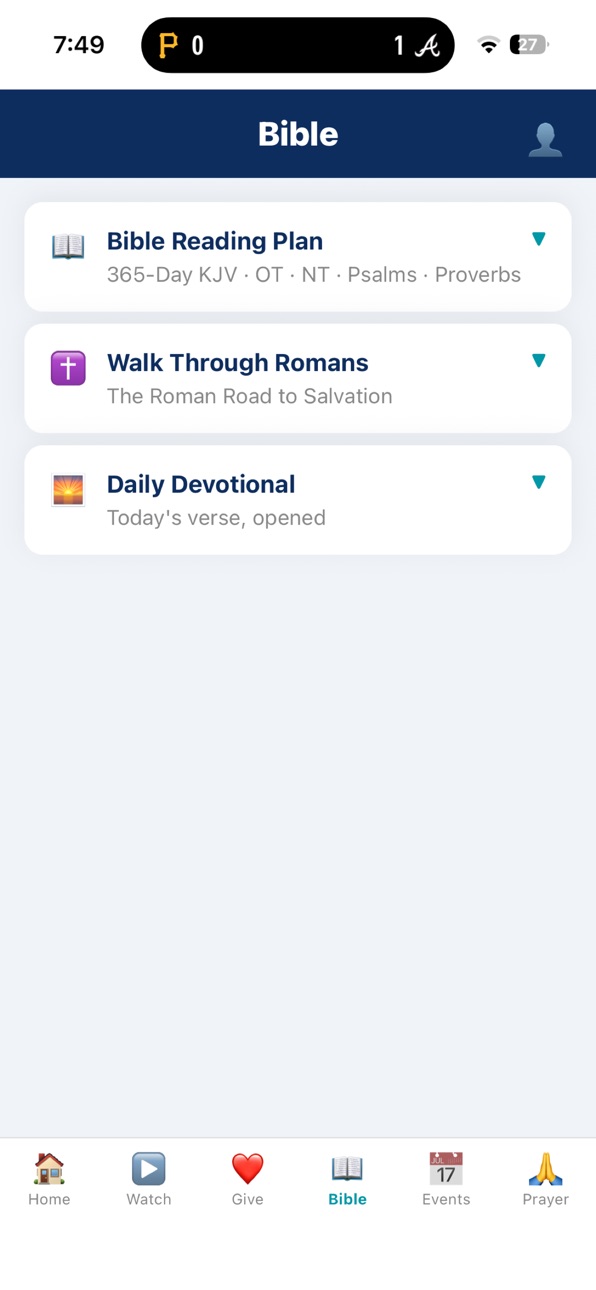 iPhone screenshot