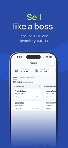 WorkBoss Service Management screenshot