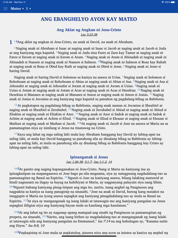 Screenshot #4 pour Tagalog New Testament