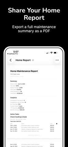 UpKeep Pro screenshot