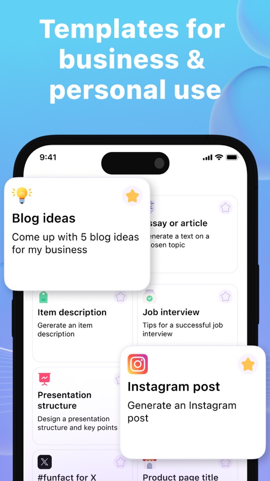 #4. Tweety: AI Content Writer Tool (iOS) By: Foresko LLC