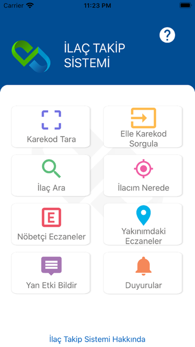 App screenshot
