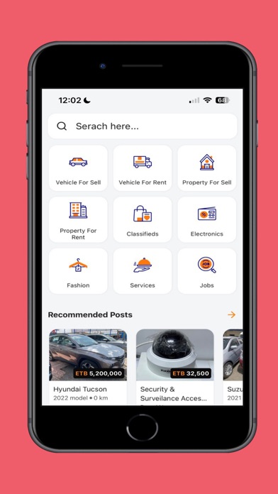 Seleda Ethiopia iPhone screenshot 3 - Shopping app