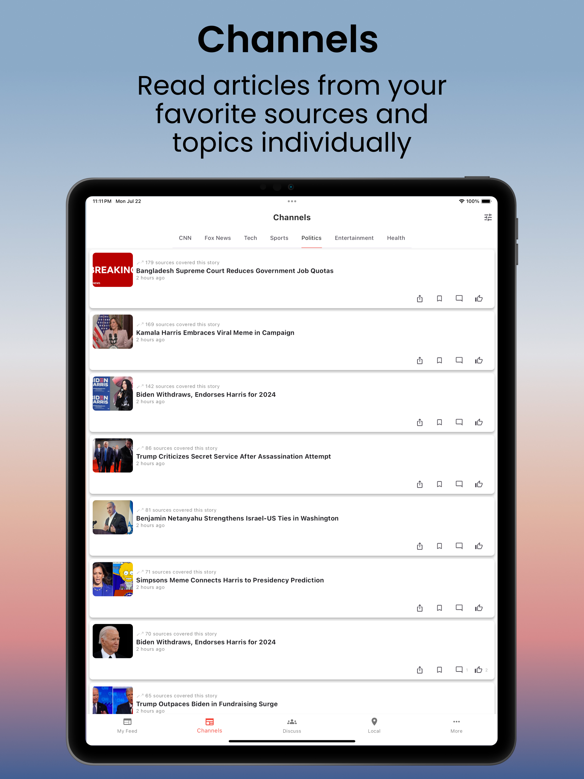 Letmeknow: AI News App