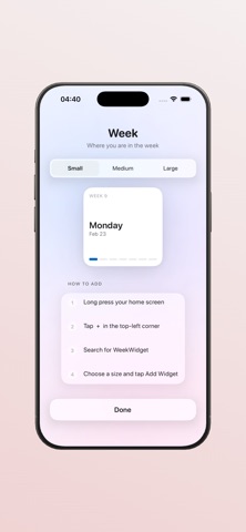 Widget Of Time screenshot