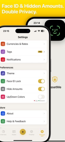 AssetMe: Net Worth Tracker Screenshot 5 of 9