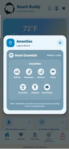 Beach Buddy App screenshot