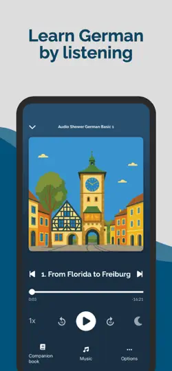 Screenshot von Audio Shower | Learn German auf dem iPhone 2