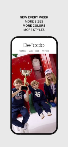 DeFacto - Clothing & Shopping iPhone screenshot 2