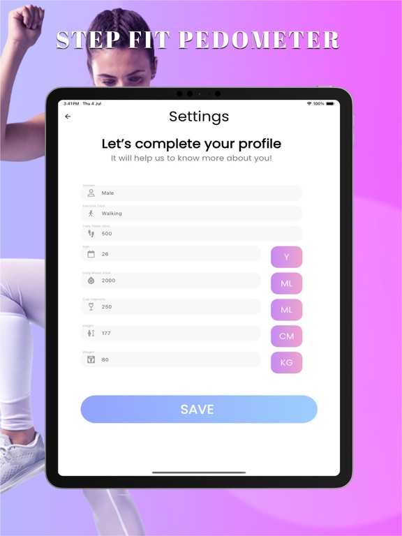 Screenshot #5 pour Step Fit - Your Walking Buddy