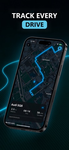 Speedometer, Car HUD & Widgets iPhone screenshot
