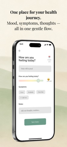 Calmly: Easing Health Fears iPhone screenshot