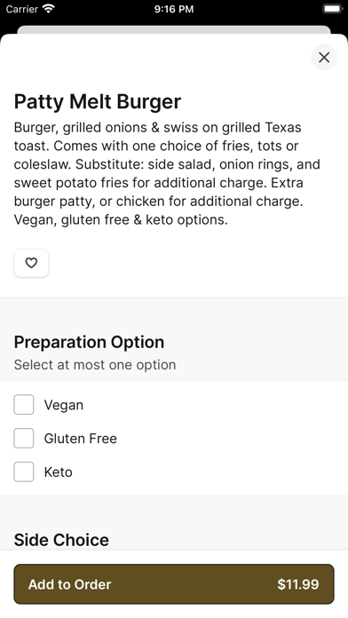 App screenshot