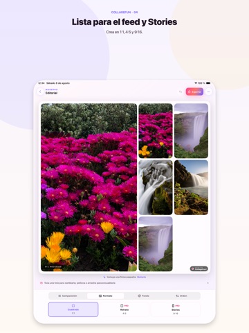 CollageFun: Photo Collage iPad screenshot