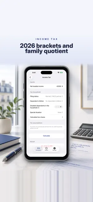 MonCalculateur Impot 2026 screenshot 2