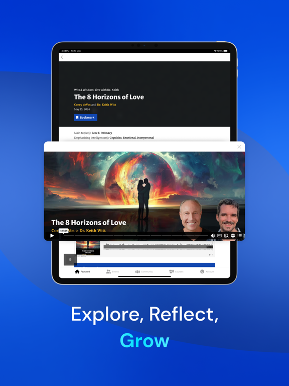 Integral Life iPad screenshot 2 - News app