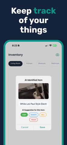 Cleo - AI Home Organizer iPhone screenshot