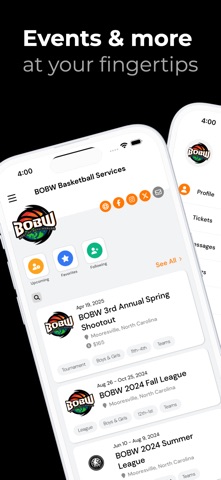 BOBW Basketball Services Screenshot 1 of 2