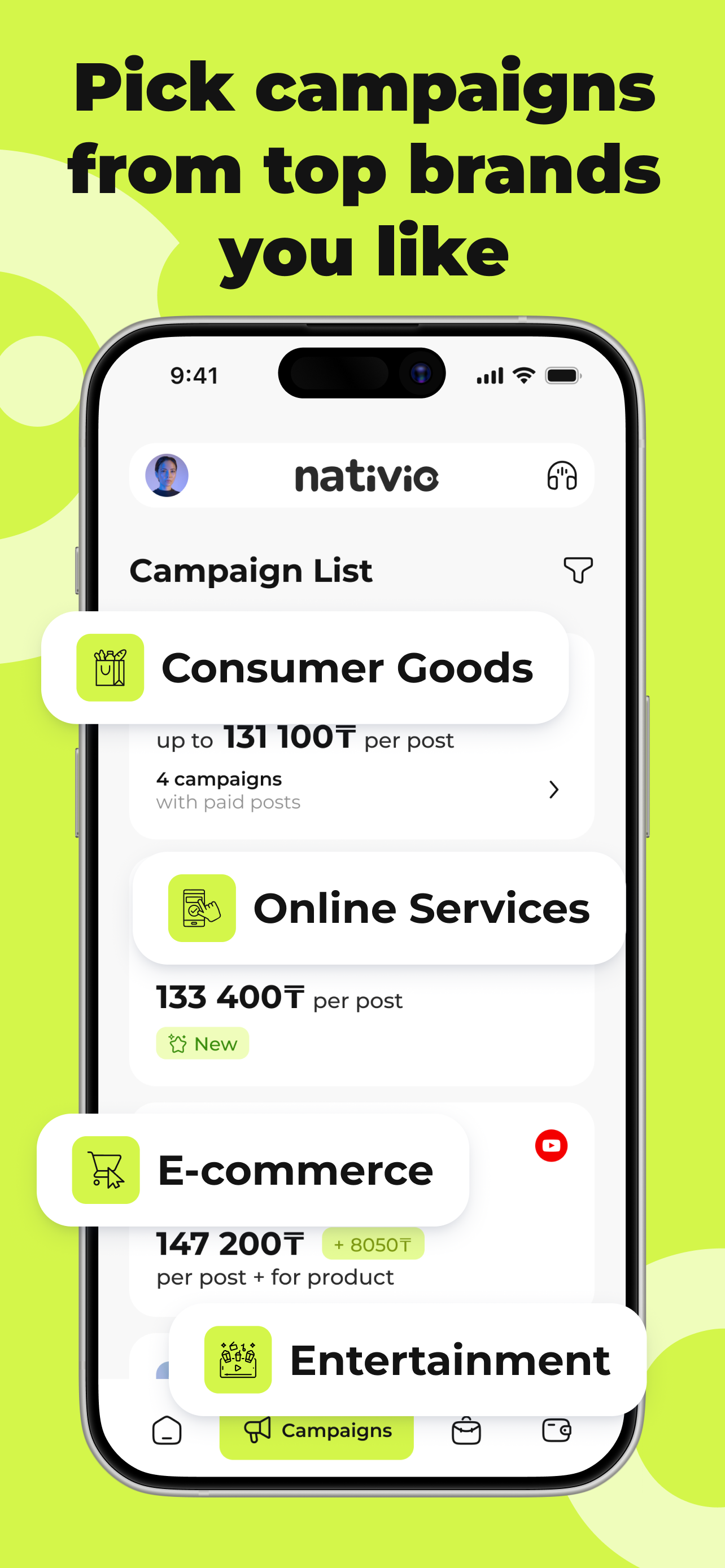 Nativio: Creator Platform screenshot 2