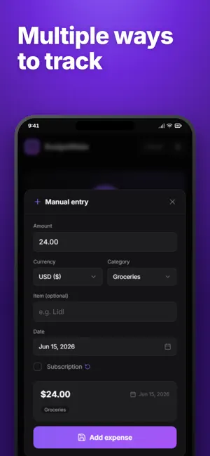 Budgetmate - AI Budget Tracker screenshot 4