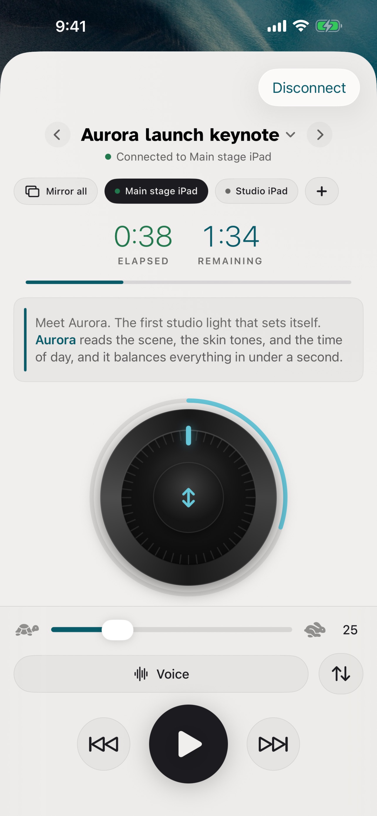 Screenshot 4 of Promptly: Voice Teleprompter