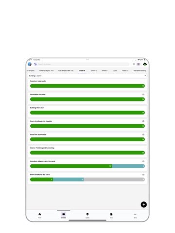 siteam Construction Management iPad screenshot