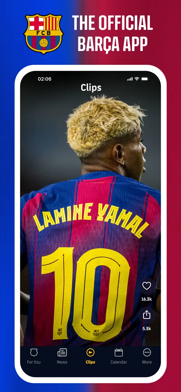 Screenshot #1 pour FC Barcelona Official App