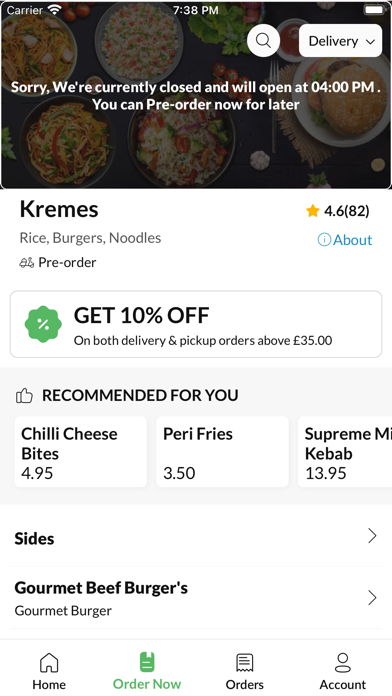 Kremes. Screenshot