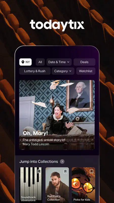 TodayTix - Theatre Tickets screenshot 1 of 6