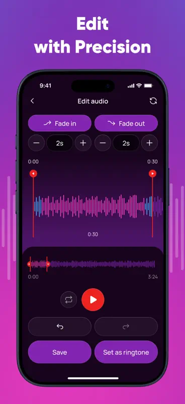 Custom Ringtone Maker App screenshot 4 of 5
