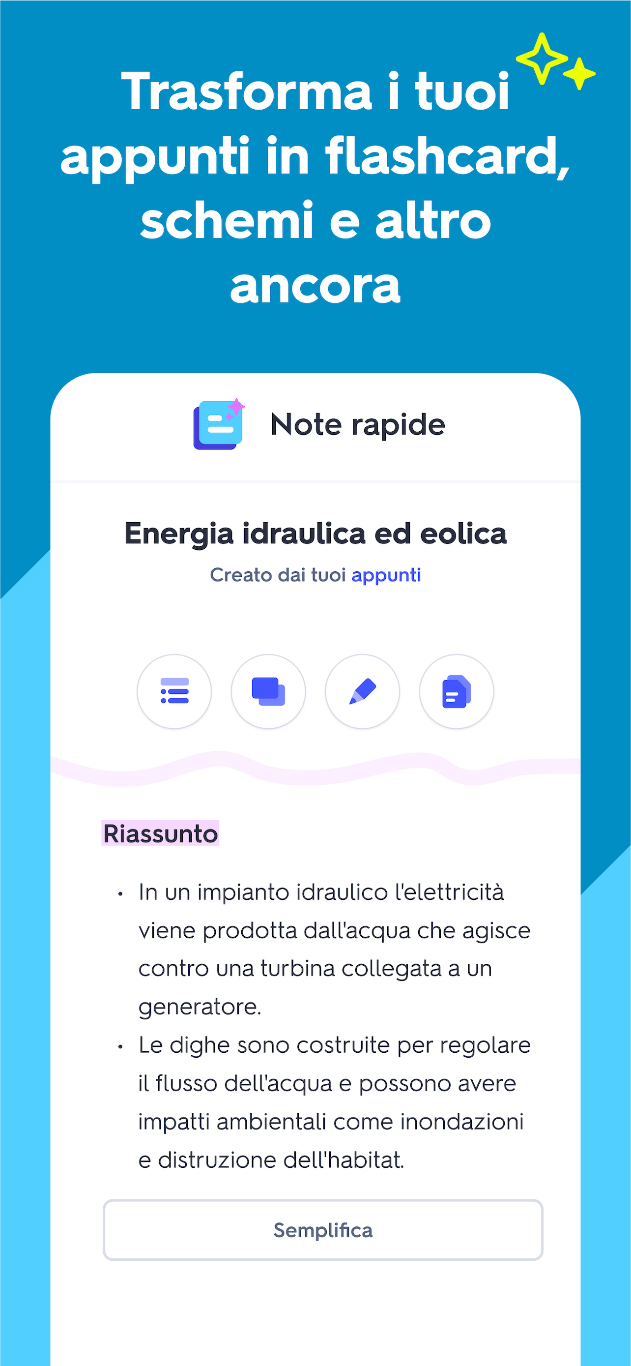 Quizlet: impara con flashcard